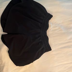 Lulu 4” running shorts with liner barley used